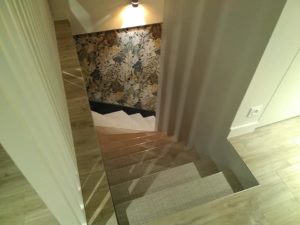 Habillage escalier jonc de mer 44