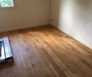 Projet parquet collé en chêne - 44